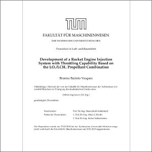 Fakult At F Ur Maschinenwesen Development Of A Rocket Engine Injection System With Throttling Capability Based On The Lo2 Lch4