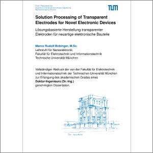 Solution Processing Of Transparent Electrodes For Novel Electronic Devices