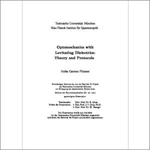 Optomechanics With Levitating Dielectrics Theory And Protocols