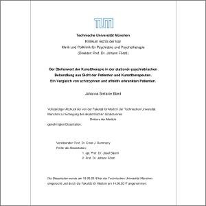 Journal of dissertation picture