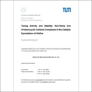 Tuning Activity And Stability Non Heme Iron N Heterocyclic Carbene Complexes In The Catalytic Epoxidation Of Olefins